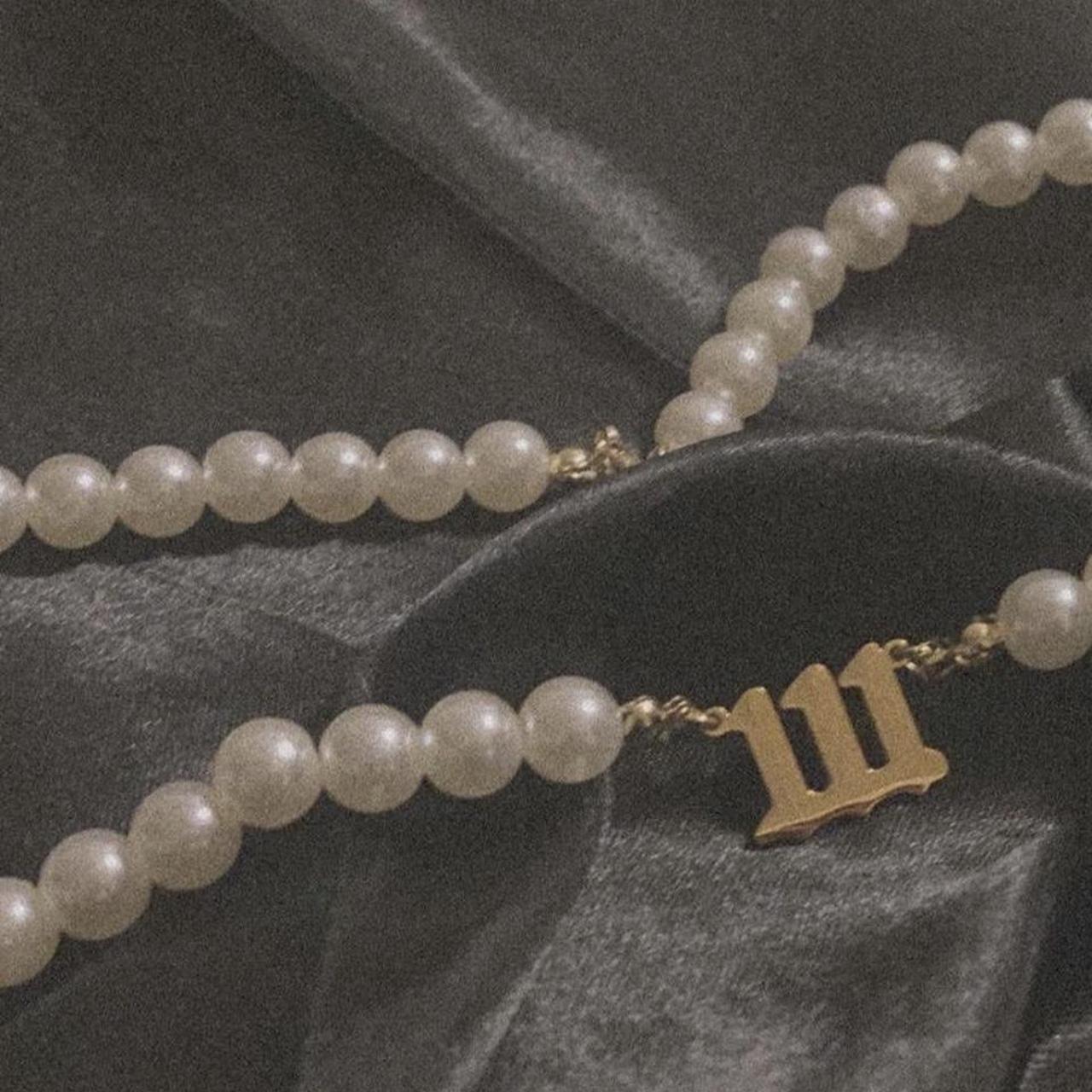 ⭐️Pearl Angel number necklace⭐️
Originally...