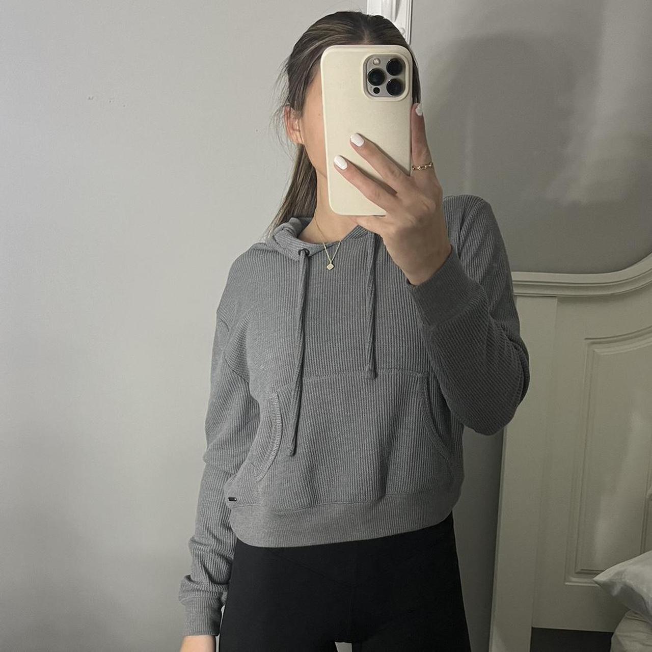 Hollister discount waffle hoodie