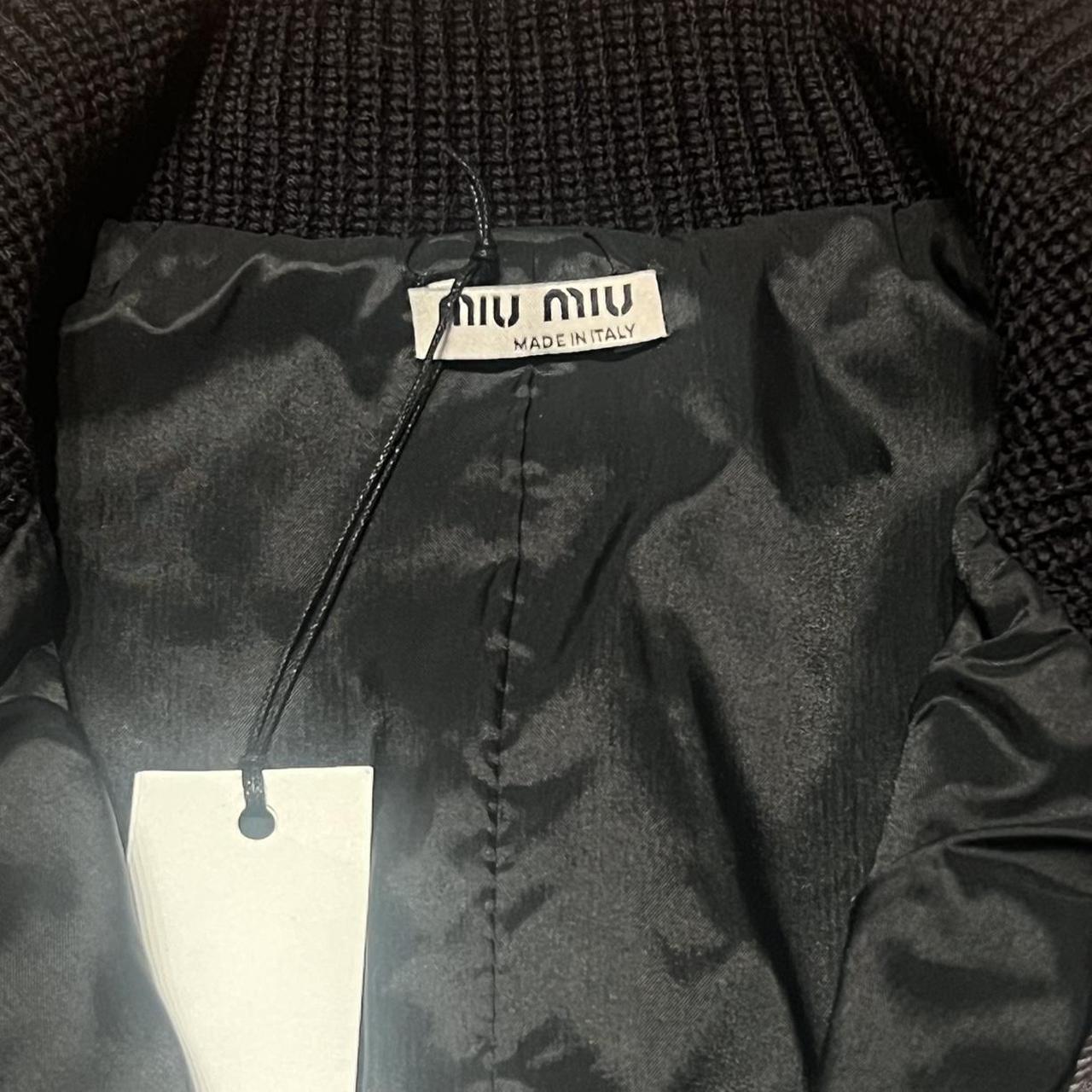 Miu Miu Women's Jacket - Grey - S – VINTAGE MIU M… - image 3