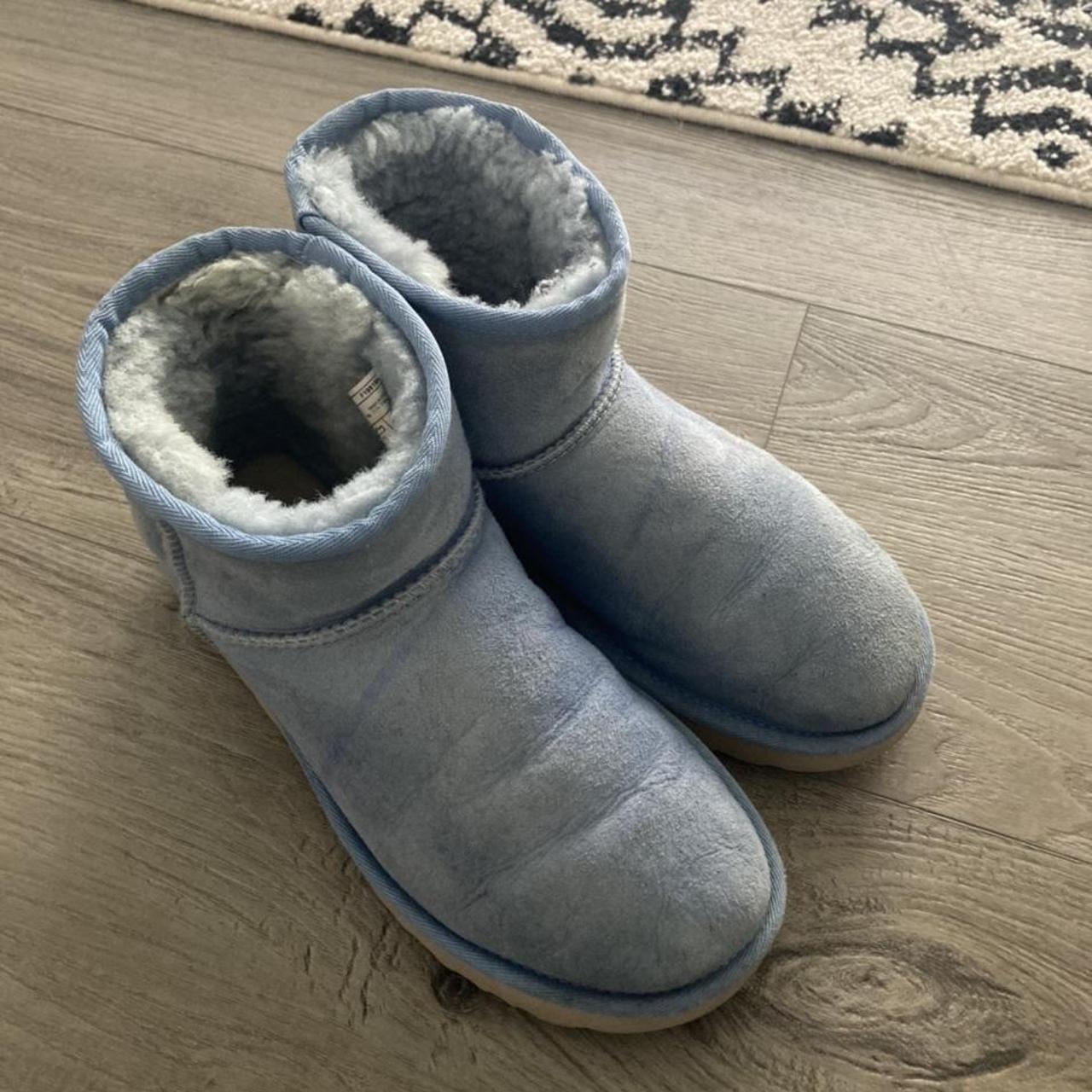 bright blue ugg boots
