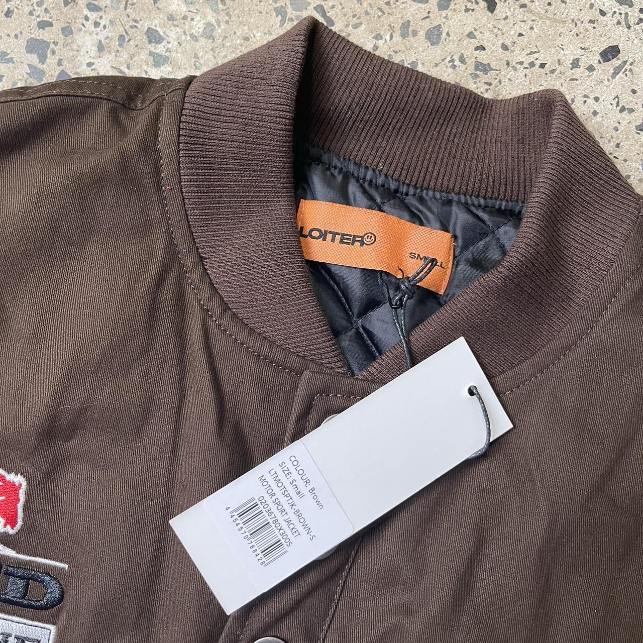 Loiter brown racer jacket 🧸 - brand new with tags... - Depop