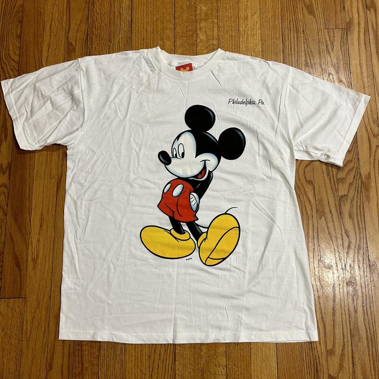 Vintage Disney Mickey Mouse t-shirt Size Large... - Depop