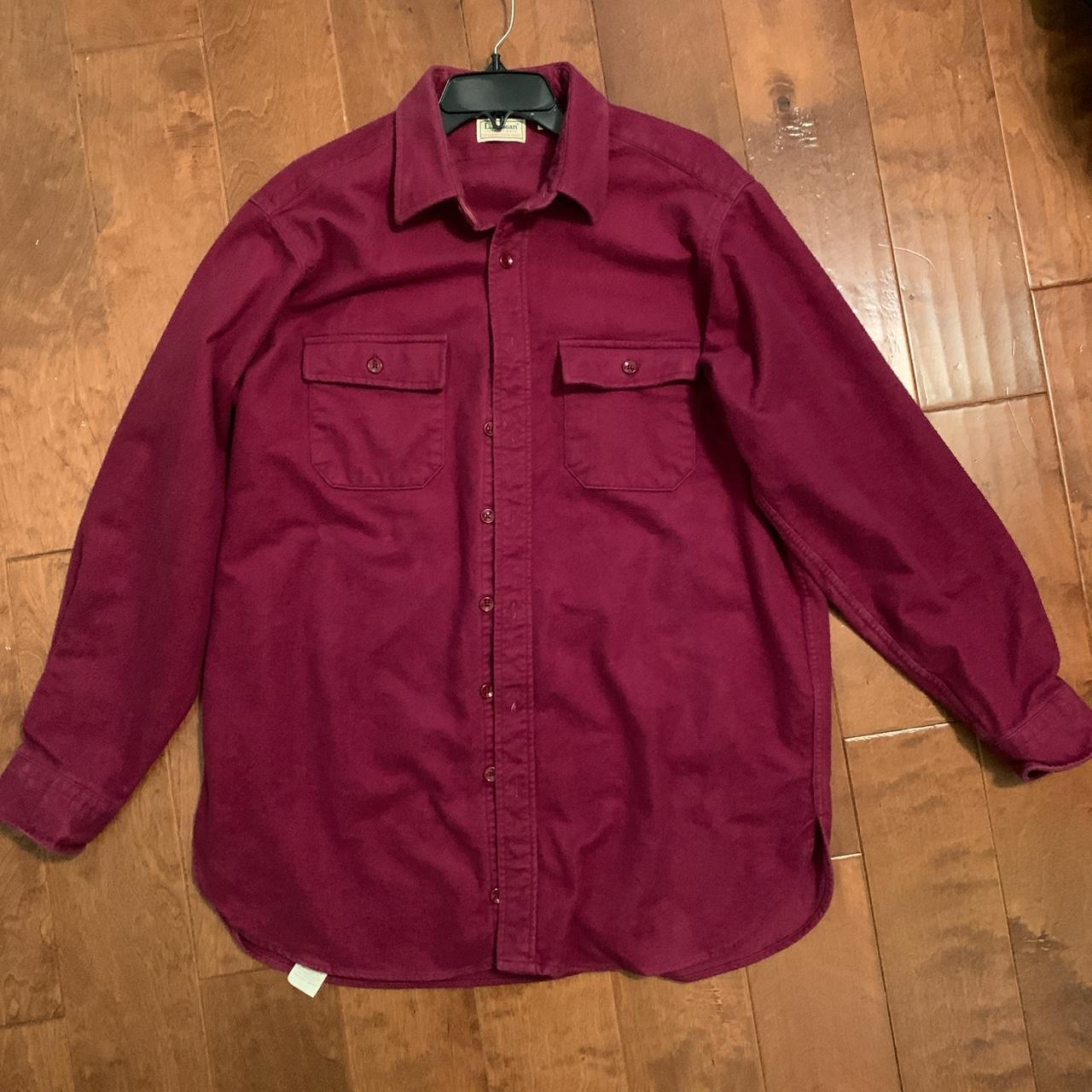 Vintage 70’s-80’s Red L.L. Bean Double Breasted...