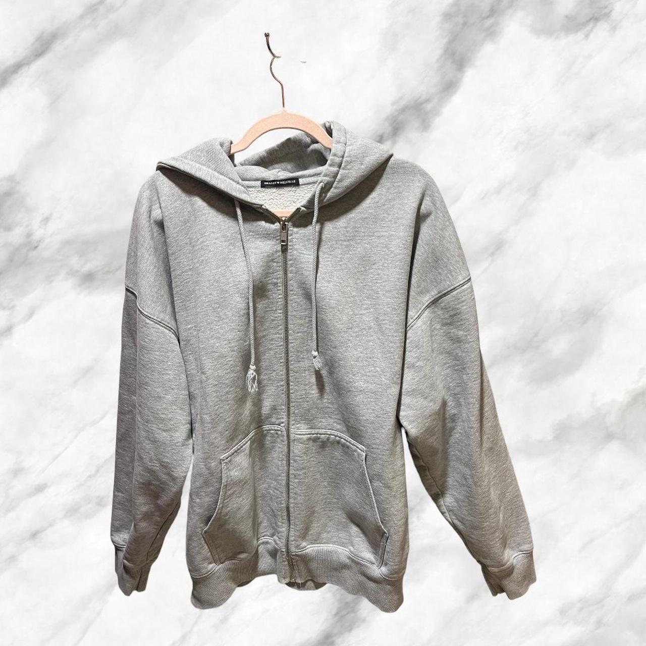 brandy melville grey sweatshirt