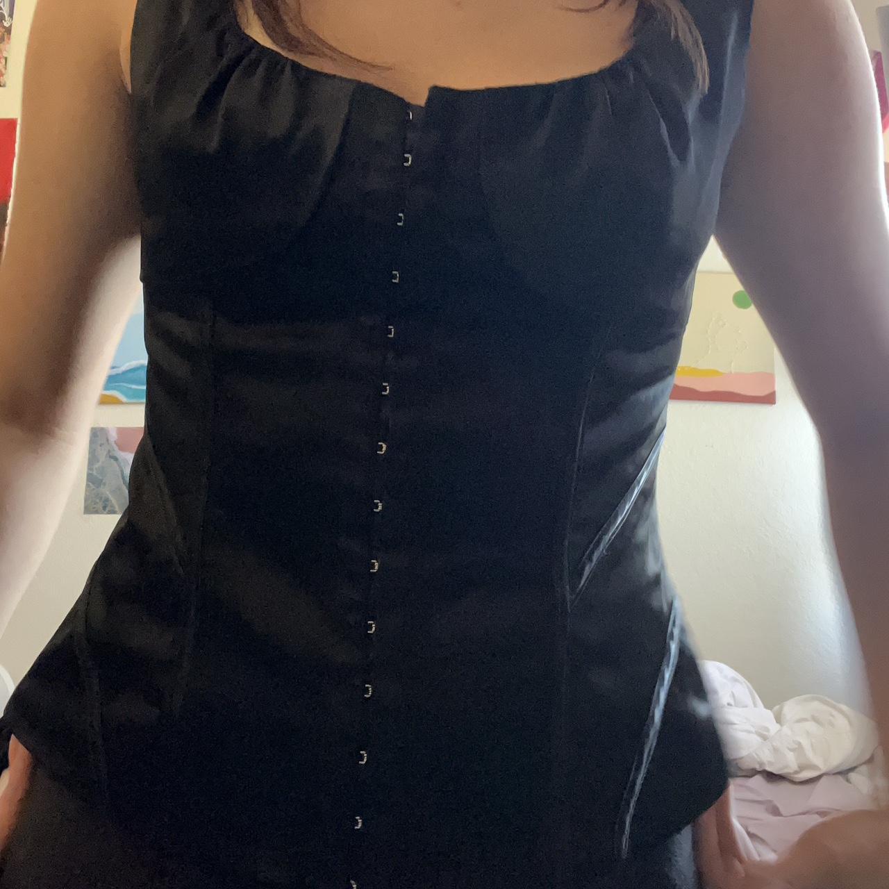 ABS Women's Black Corset (2)