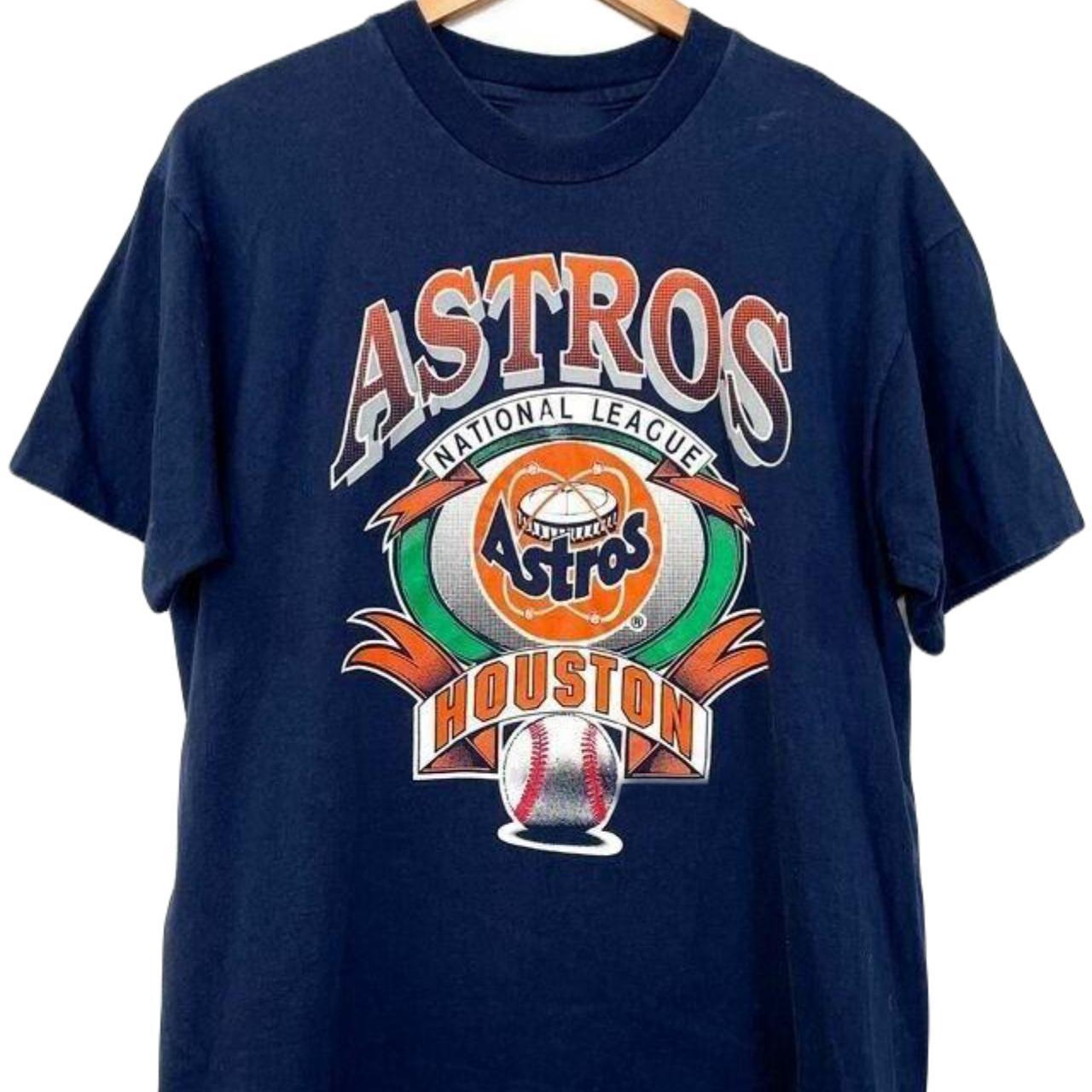 Under Armour Houston Astros tshirt Excellent - Depop