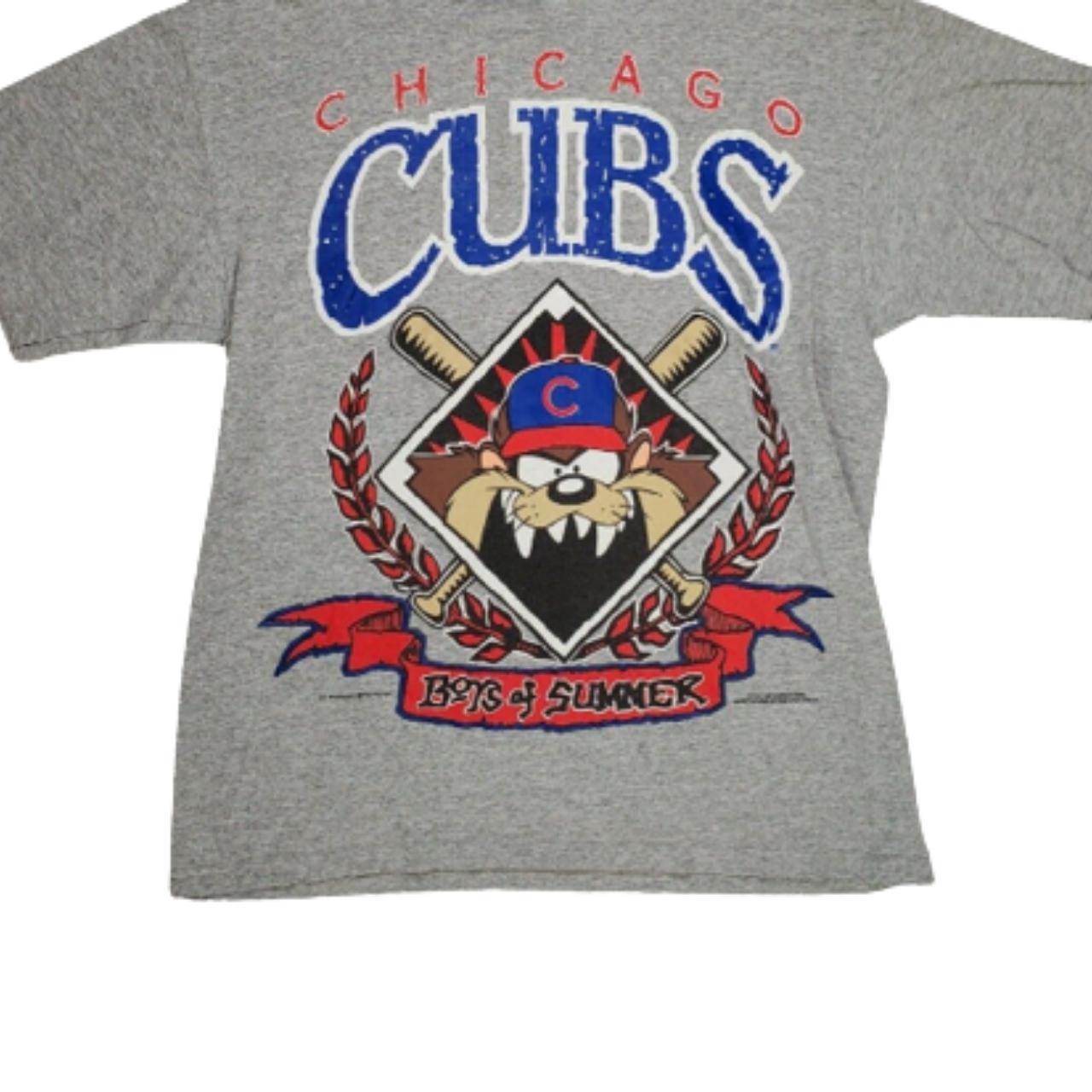 Vintage 1994 Chicago Cubs All Over Print T-shirt - Depop