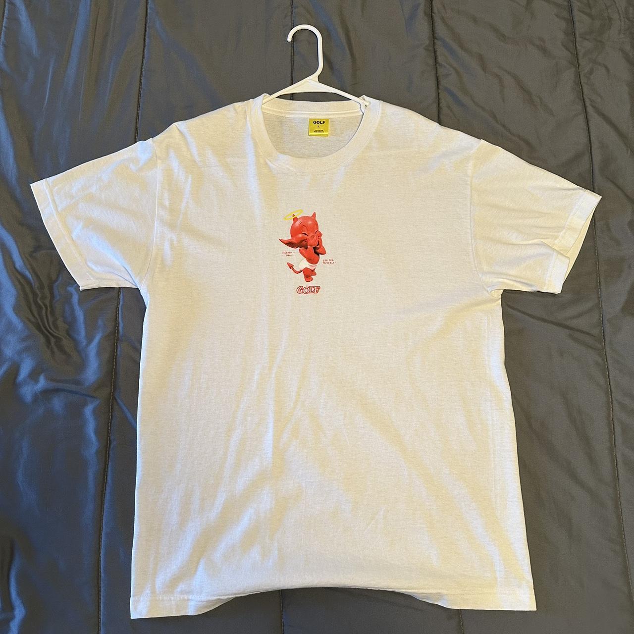 Golf Wang T shirt No flaws great condition Size L - Depop