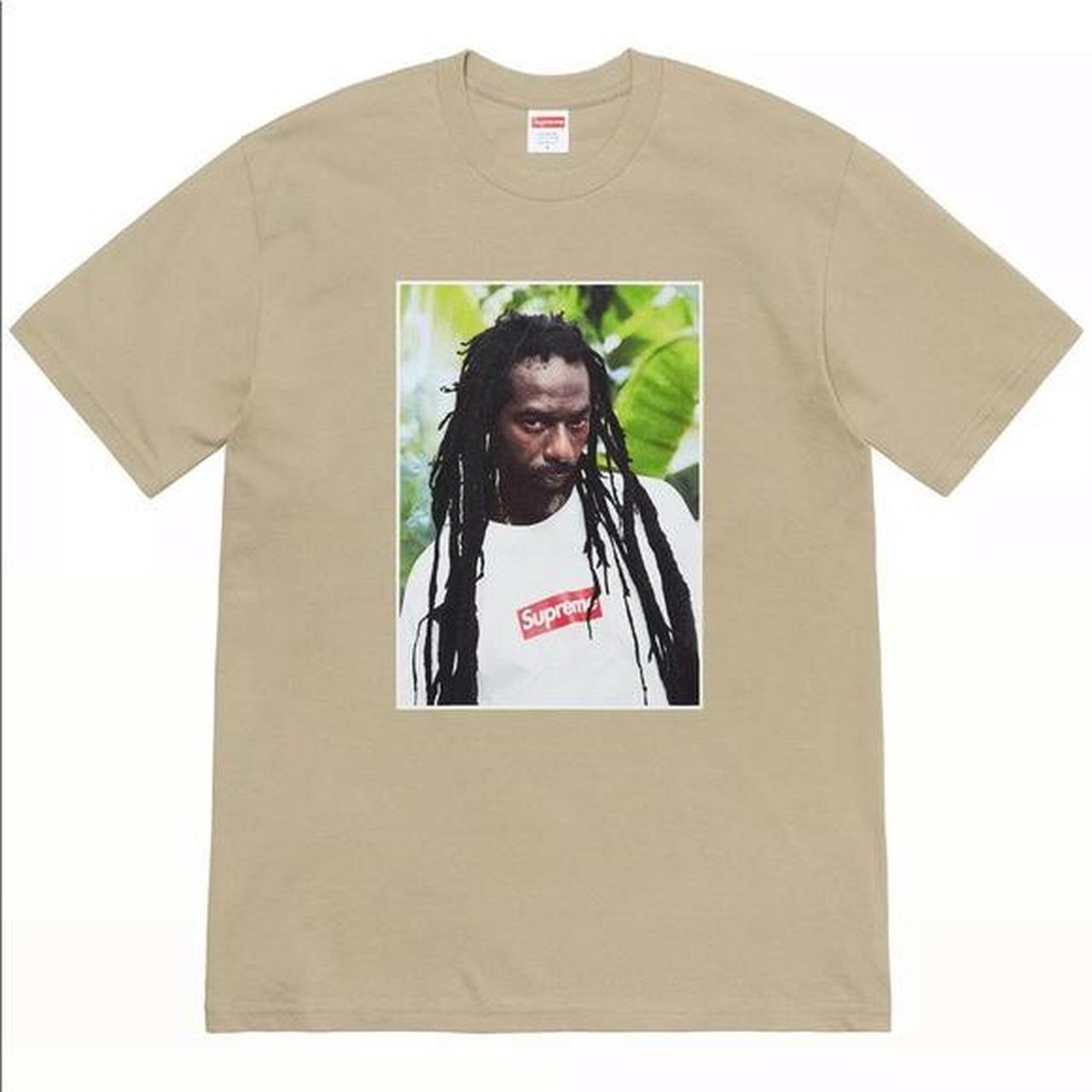 Supreme Buju Banton Tee, Color: Taupe, Size: Large...