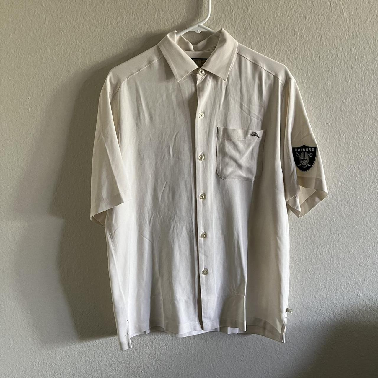 Shirts, Raiders Button Down Shirt