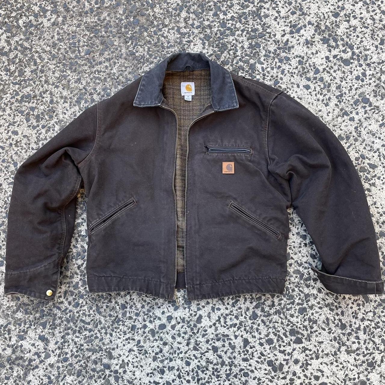 Vintage Carhartt Detroit jacket size M $490 Pls... - Depop