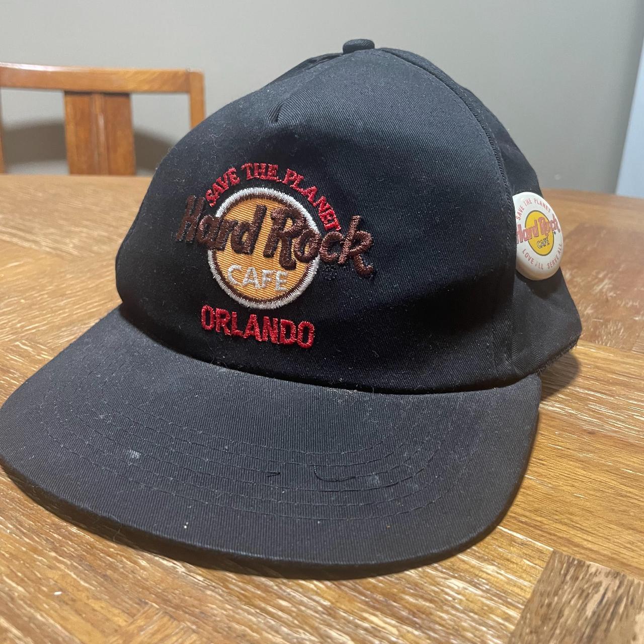 Embroidered Hat Cafe Hat Accessori Hard Rock Vintage Hard Rock