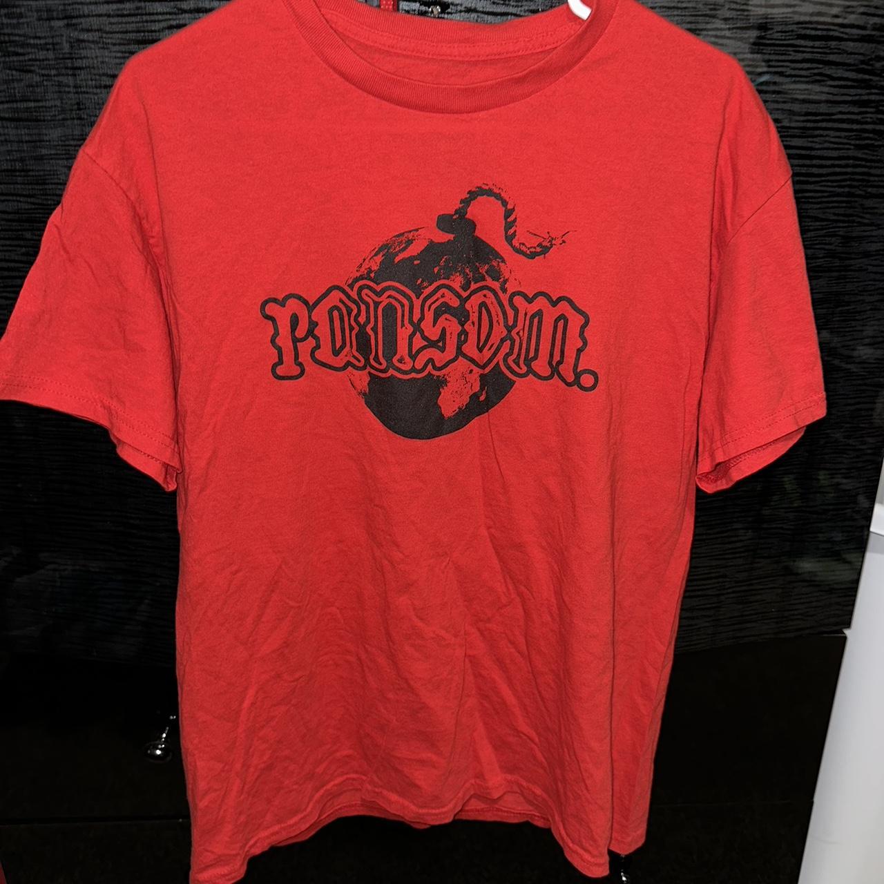 Ransom Bomb Logo tee. Size Large runs tight.... Depop