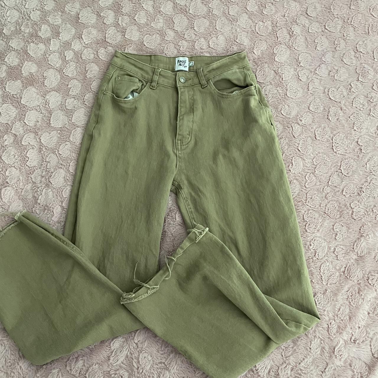 Brown cargo pants from princess Polly Super... Depop