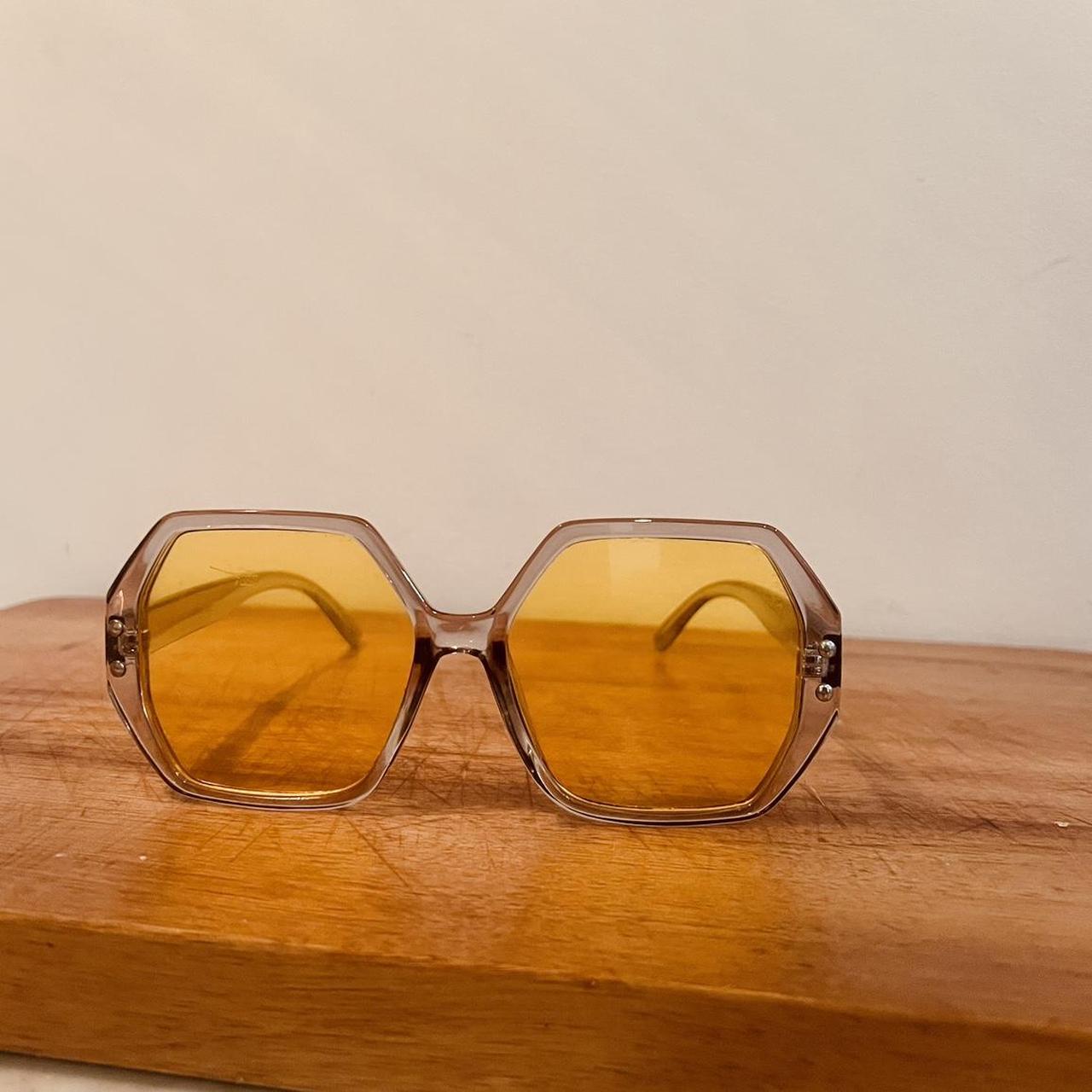 Yellow Sunglasses Depop