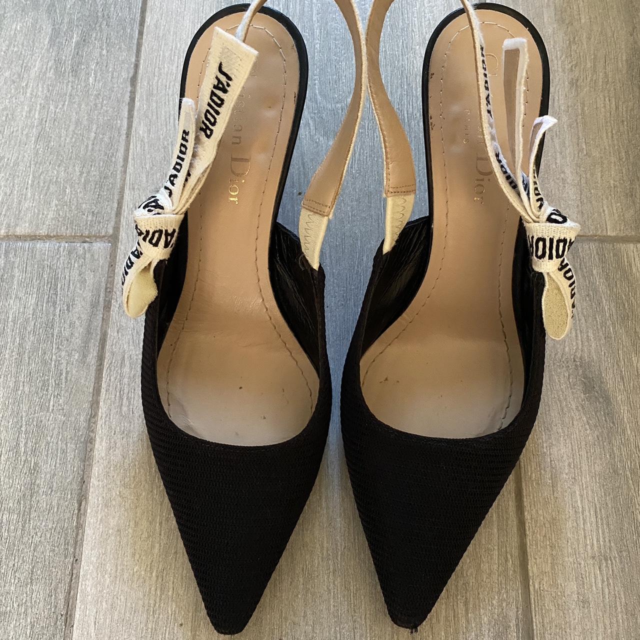 slingback dior heels