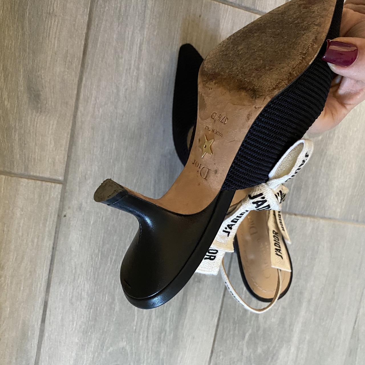 slingback dior heels