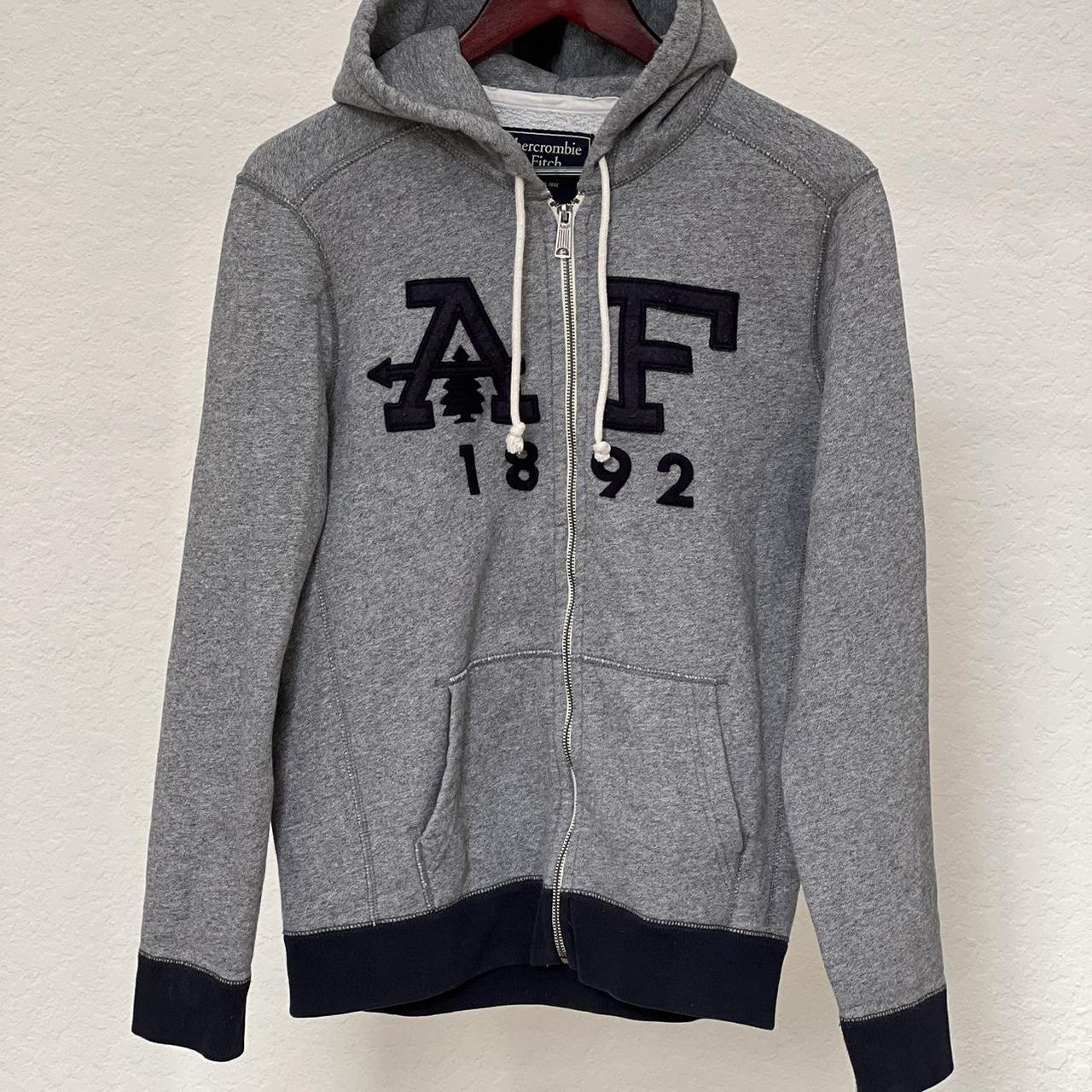 Abercrombie & Fitch Zip Up Hoodie (Mens S) • All... - Depop