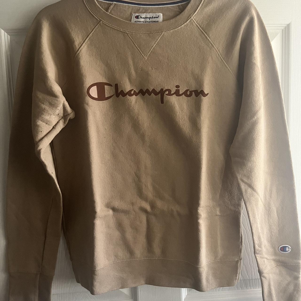 Light brown Champion sweater