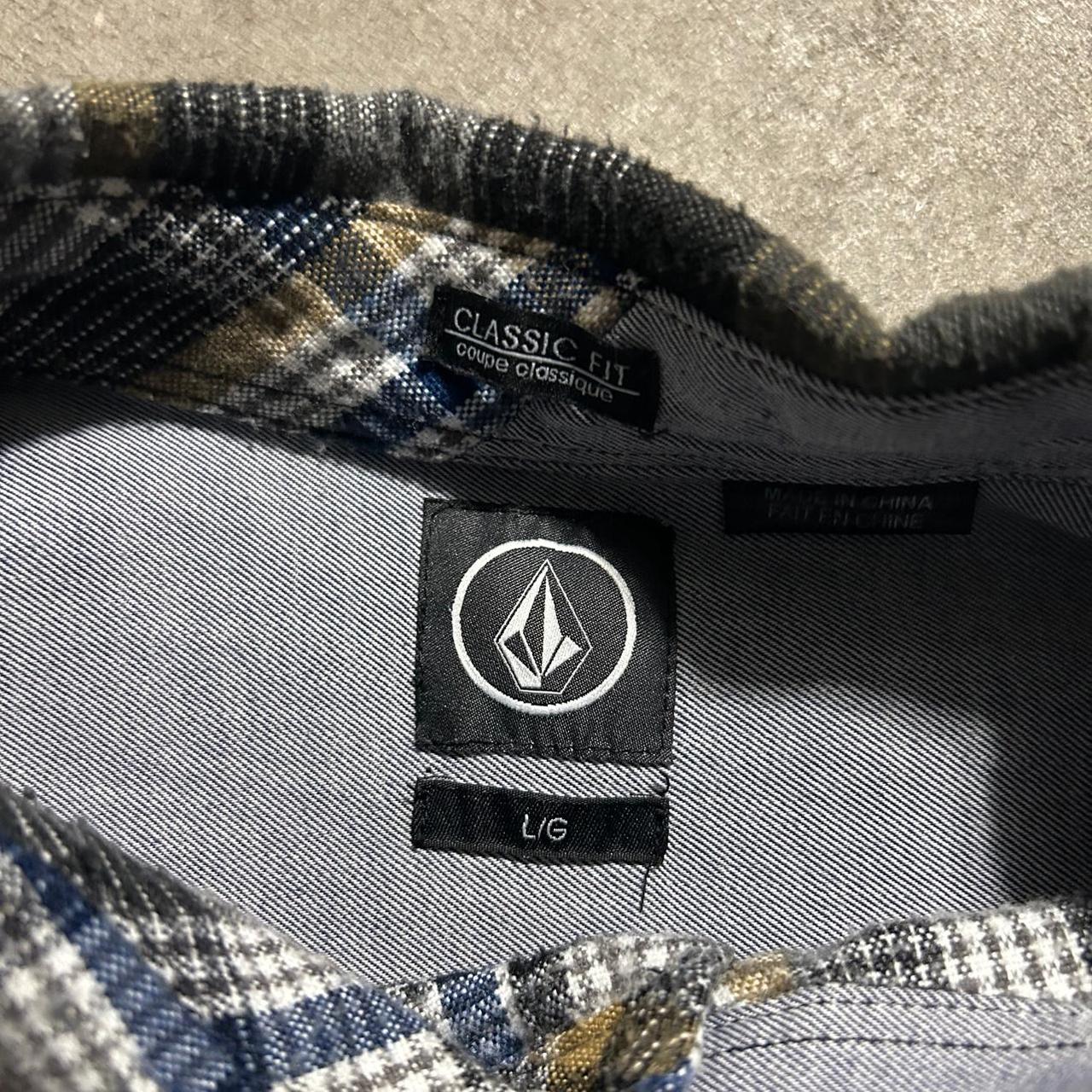 Volcom Men's Shirt - Multi/Grey - L – Volcom Mult… - image 3