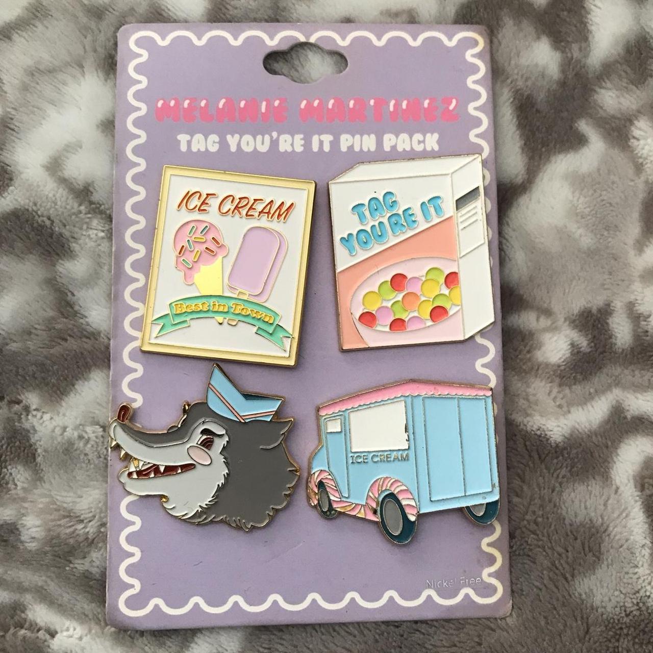 melanie martinez tag you’re it pin pack (2/4 are... - Depop