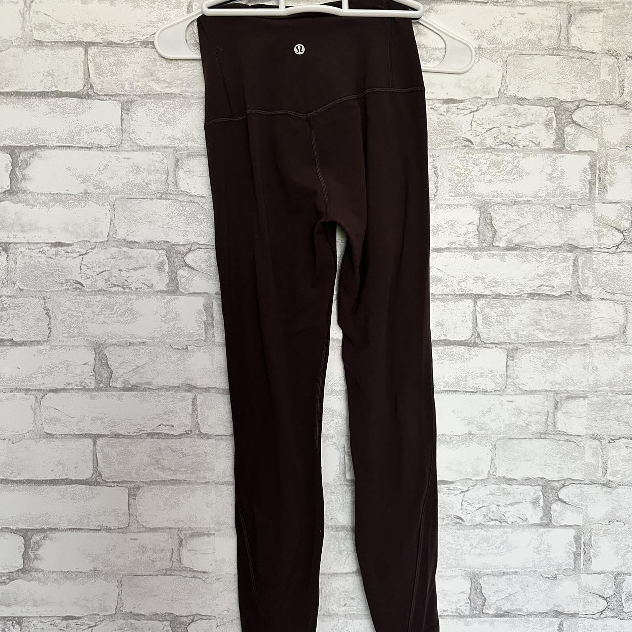 💌 lululemon brown leggings! size 4. no clue what... - Depop