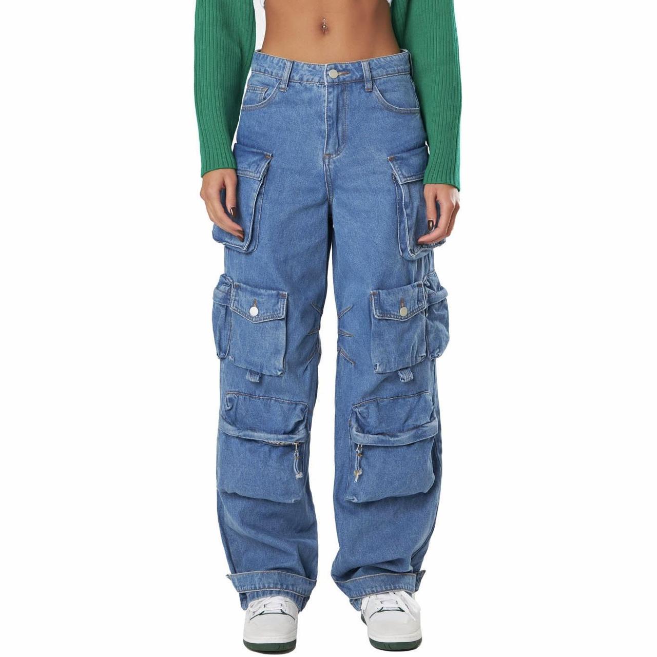 THE KRIPT Baggy Cargo Pixley Jeans. LOVE THESE!!... Depop