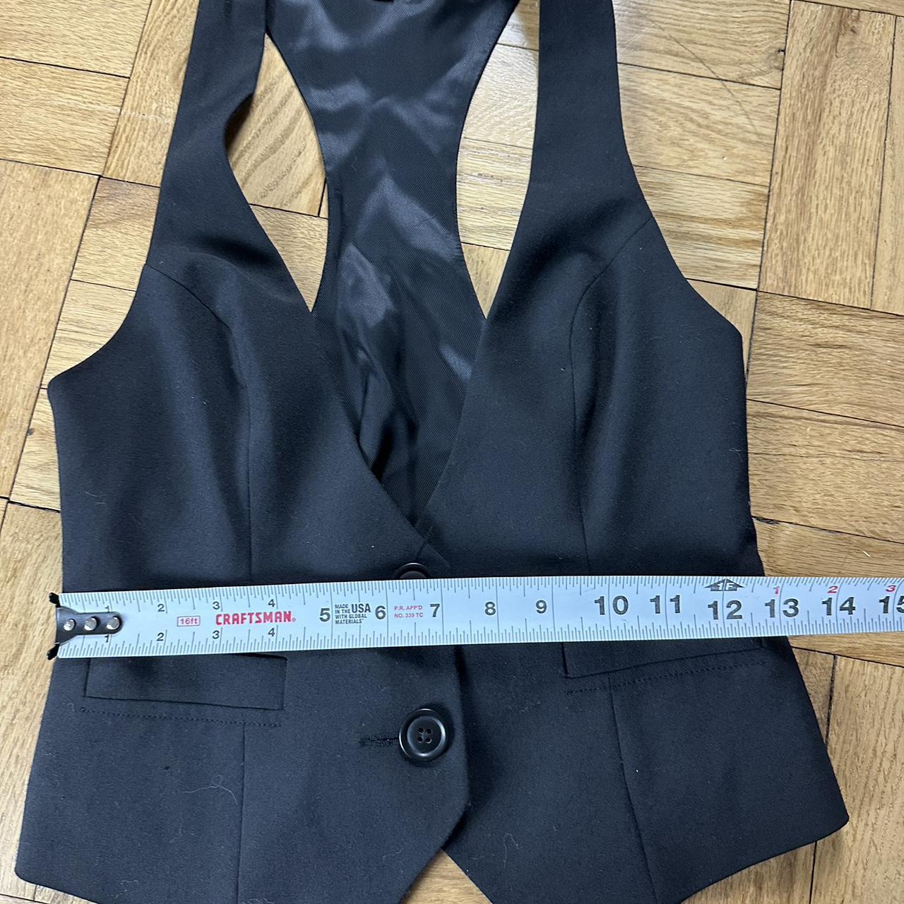 black button up vest * business casual vibe * super... - Depop