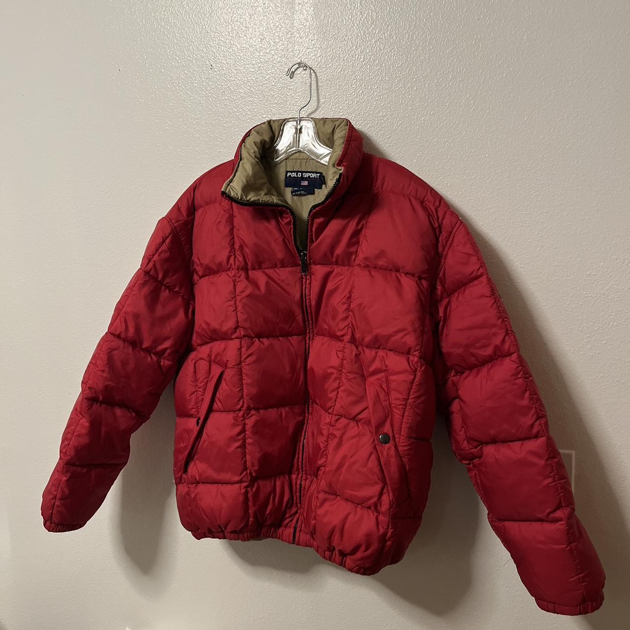 2000s Polo Sport puffer jacket Red🔴 Size... - Depop