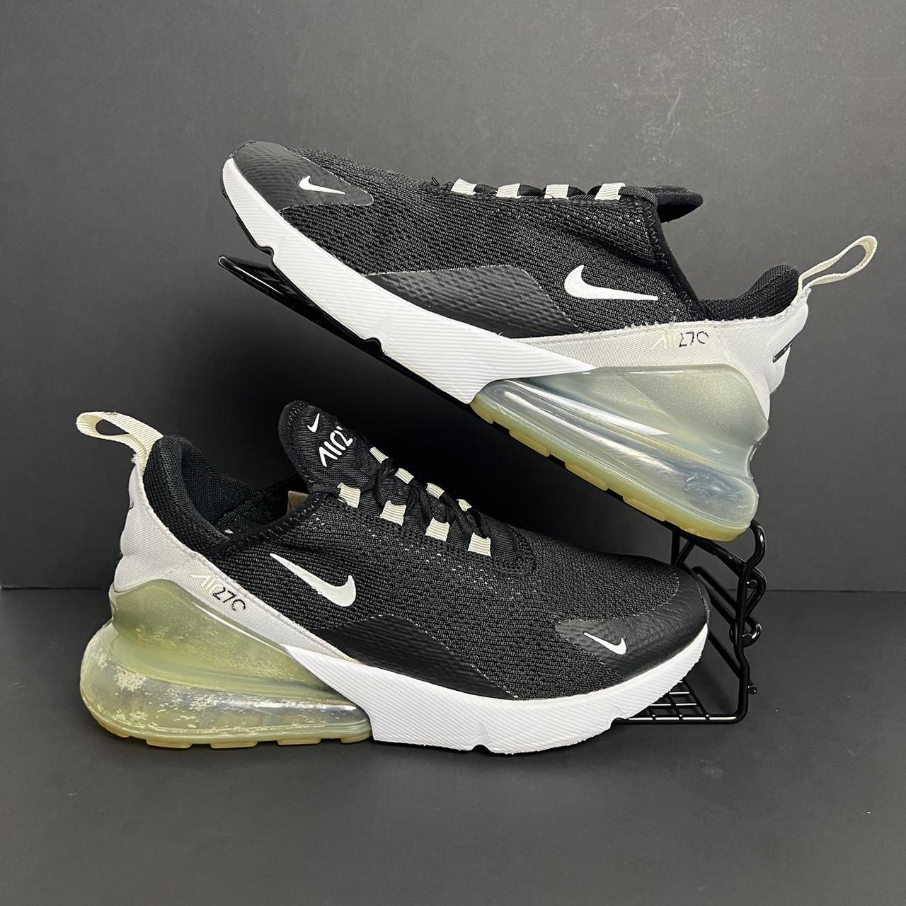 Nike air max 270 outlet - women's black/white/pure platinum/white