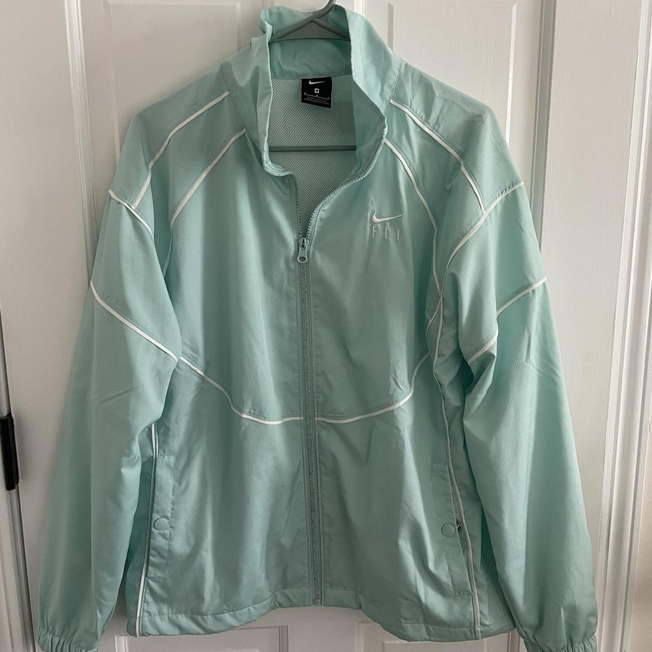 Size medium retro mint green Nike FLY windbreaker.... - Depop