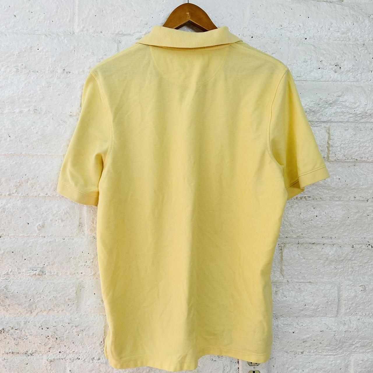 Croft & Barrow Mens Yellow Short Sleeve Signature... - Depop