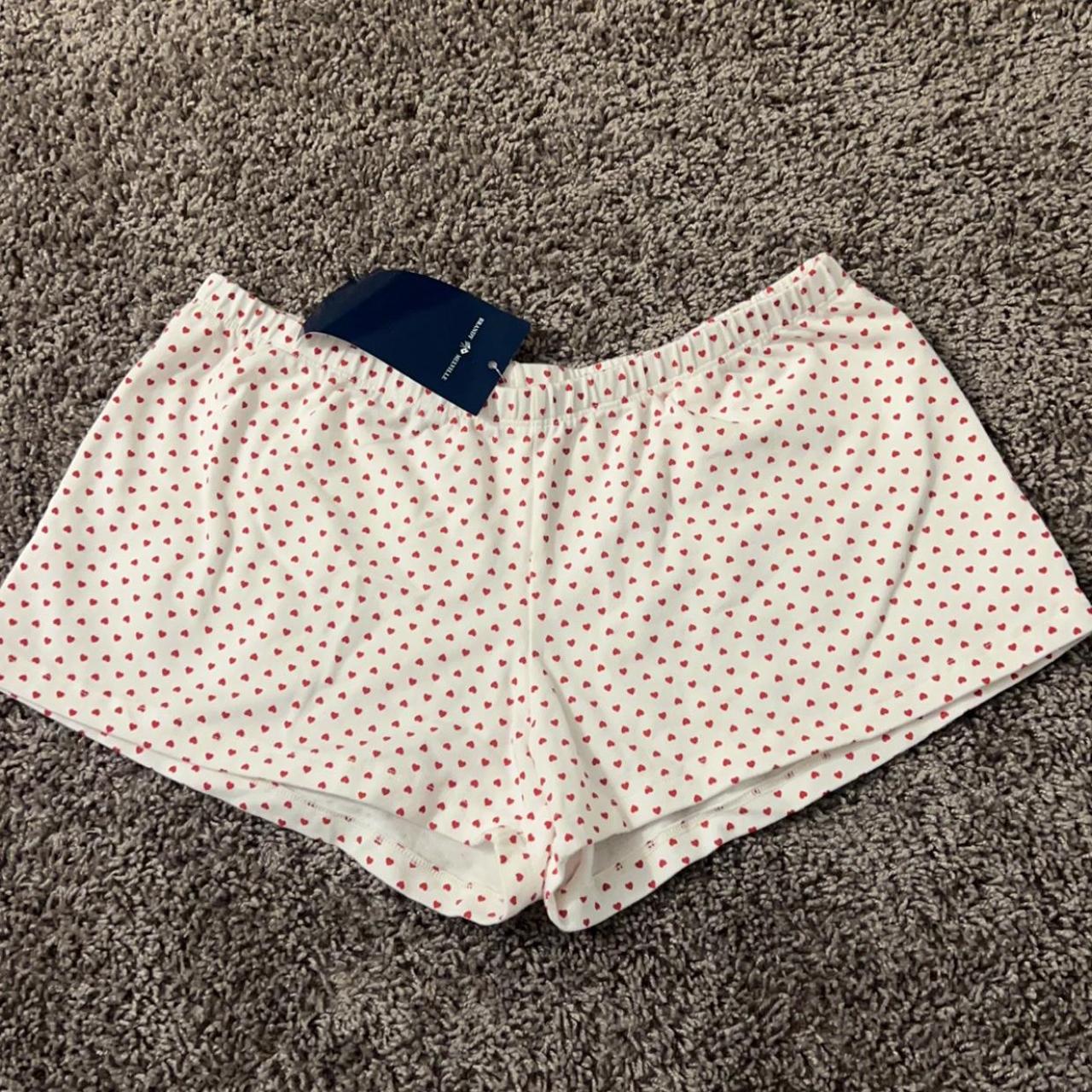 Brandy Melville Heart shorts One Size New with tags... Depop