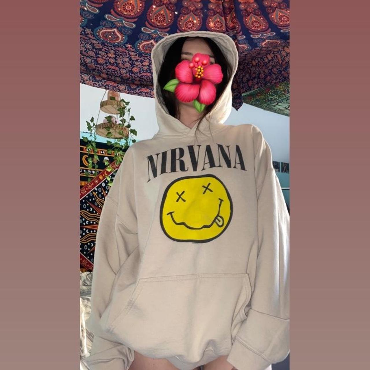 Hot topic nirvana hoodie best sale