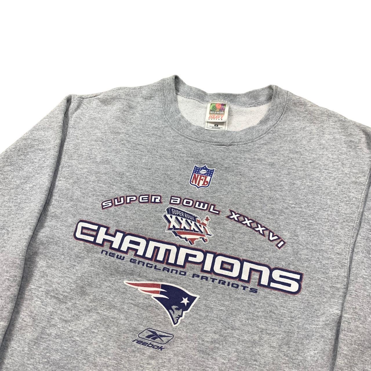 New England Patriots Kids Long Sleeve Size M - ok - Depop