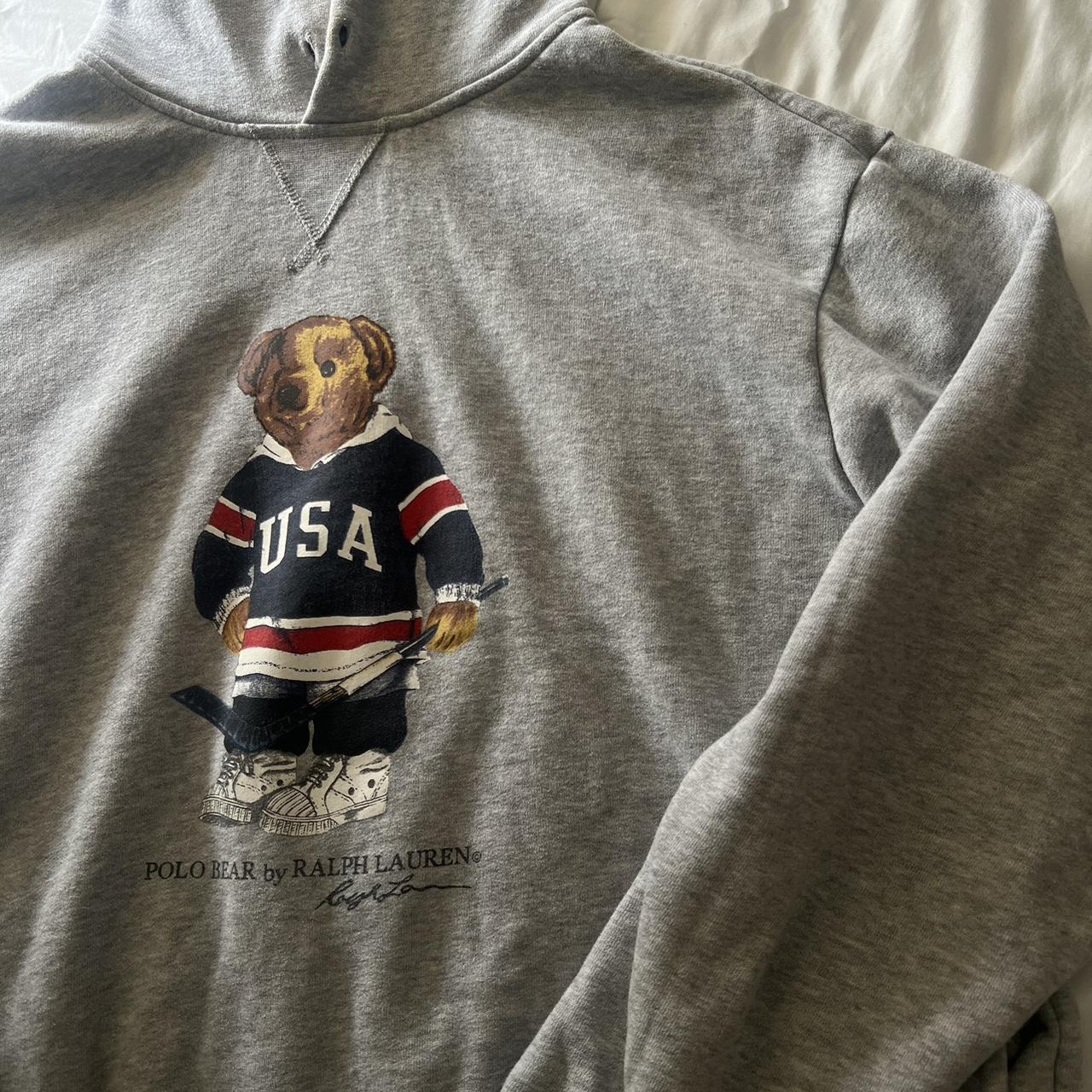 Polo bear hoodie clearance hockey