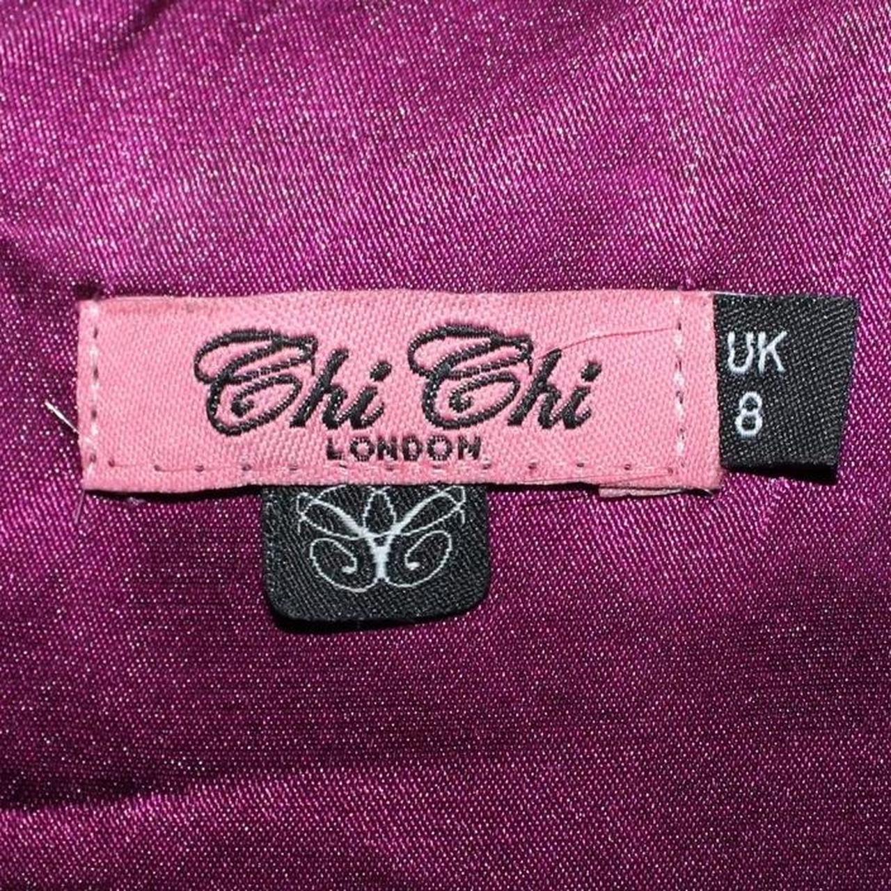Chi Chi London Women's Pink and Purple Dress (7)