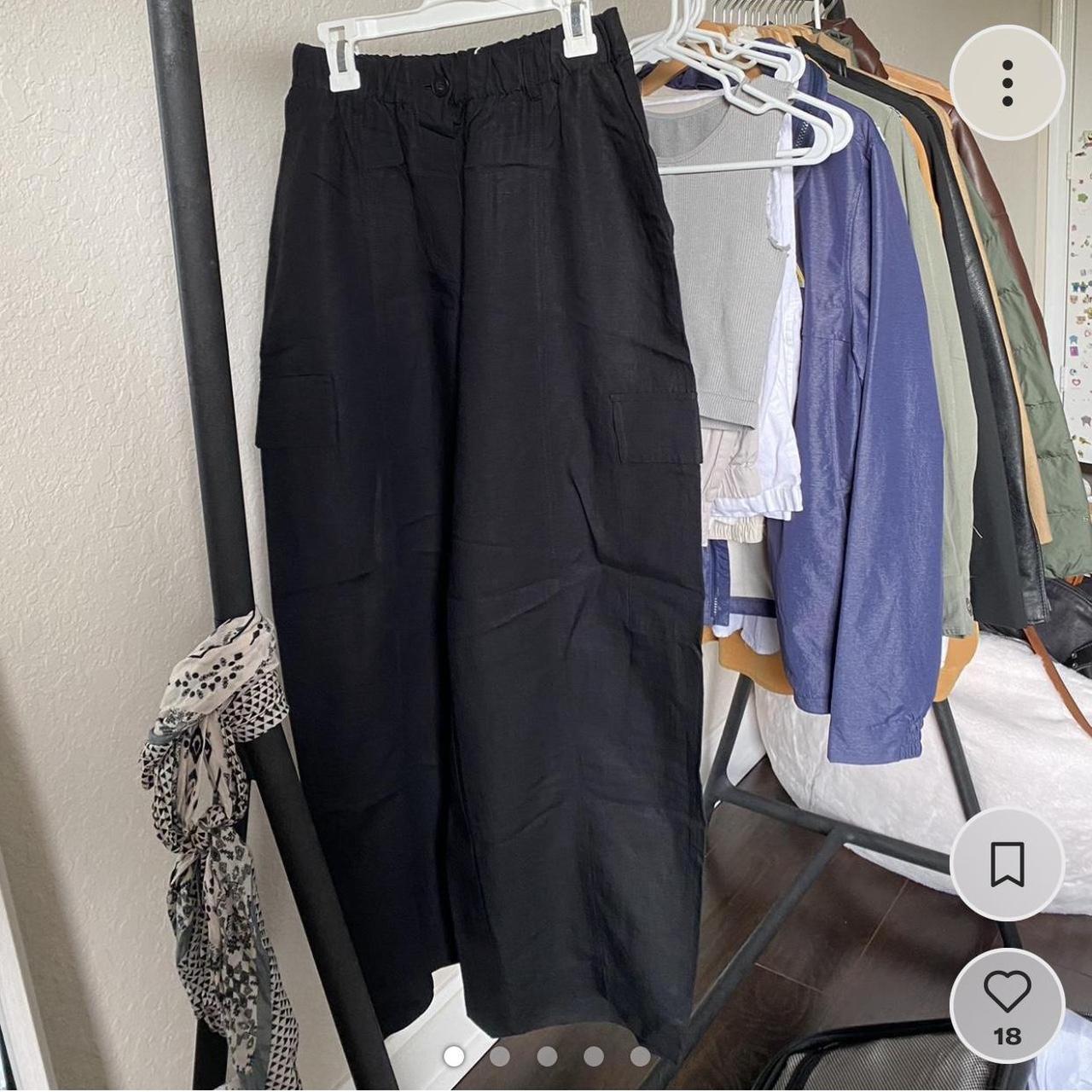 Athleta NEW Cabo Linen Jogger in Blue Size 4 In - Depop