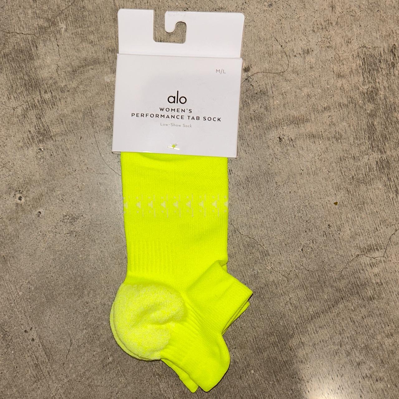 タイツ・ソックス [Alo Yoga] Women's Performance Tab Sock Women's Performance Tab Sock - Black/White | ALO