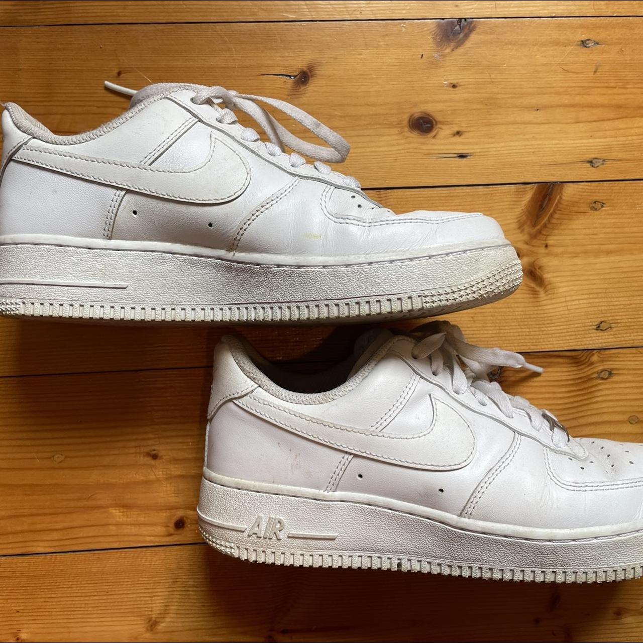 NIKE Air Force ones Size 39 - size details in... - Depop