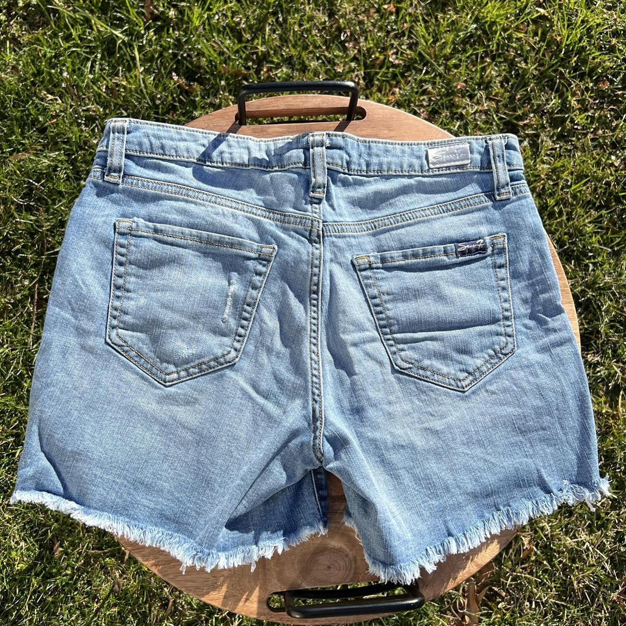 Seven7 Women's Blue Shorts | Depop