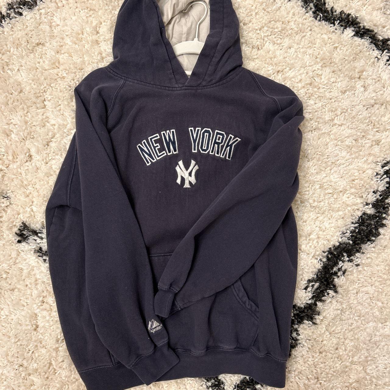 New York Yankees hoodie navy - Depop