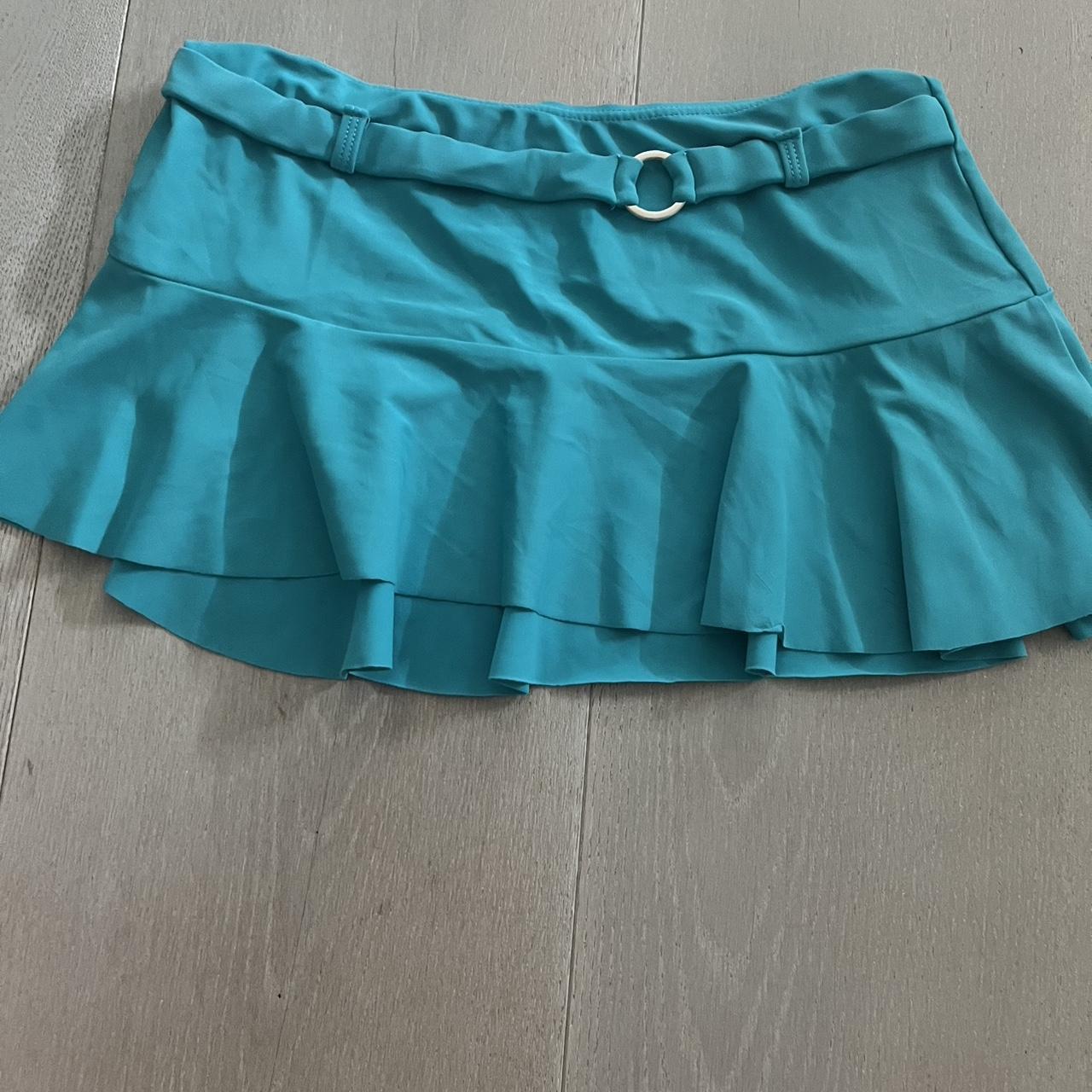 y2k flowy mini skirt ignore tags - Pilot Etam Jane... - Depop