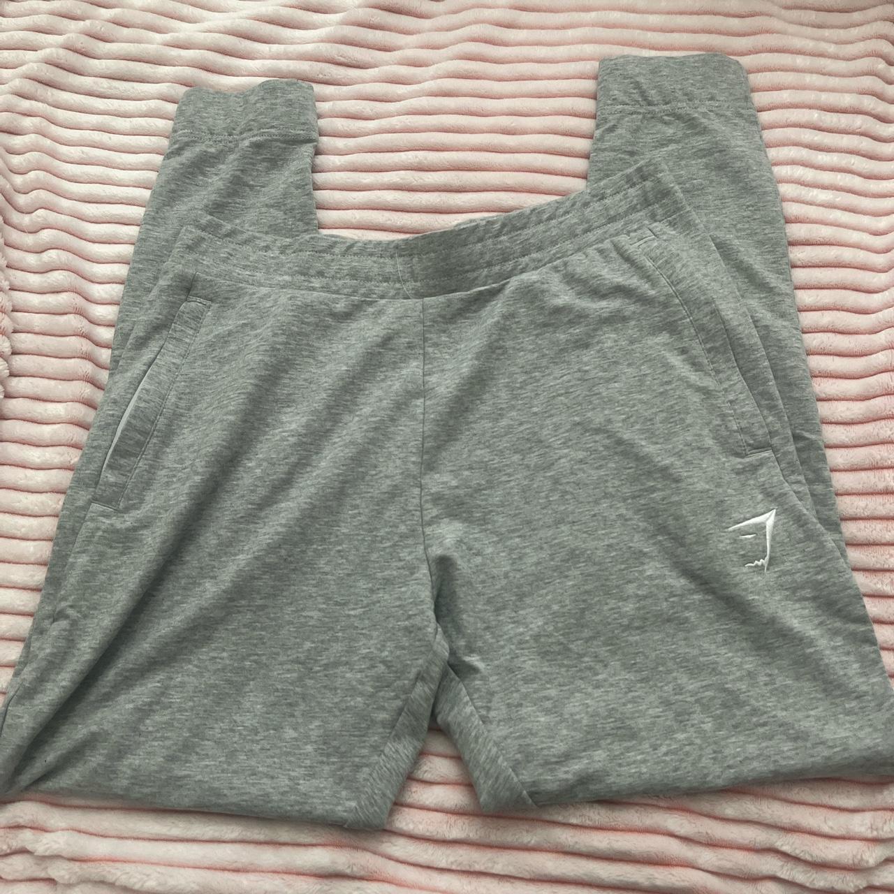 Grey Gymshark Sweatpants •Super thick and nice - Depop