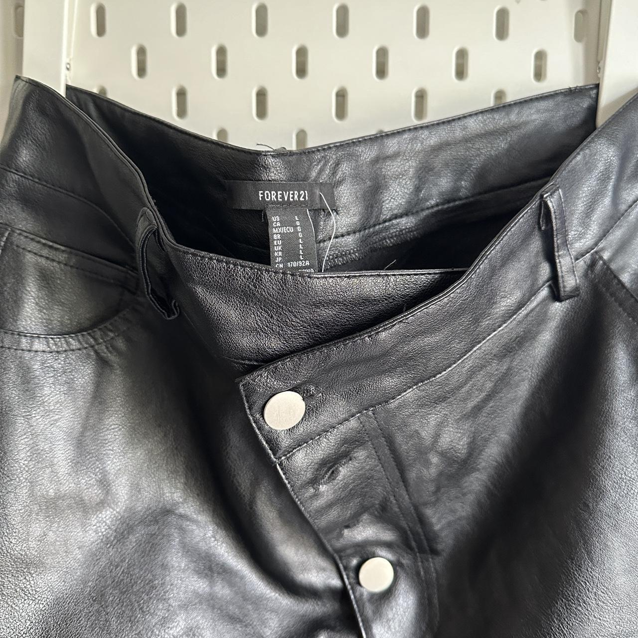 US L Forever 21 Faux Leather Pants. I’ve never worn... - Depop