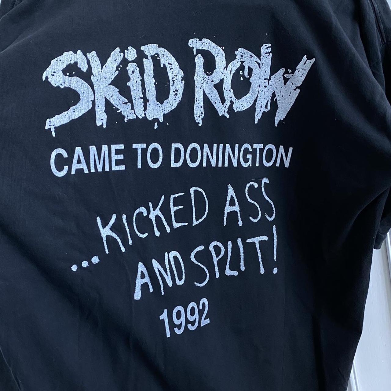 original 1992 skid row donington band Depop