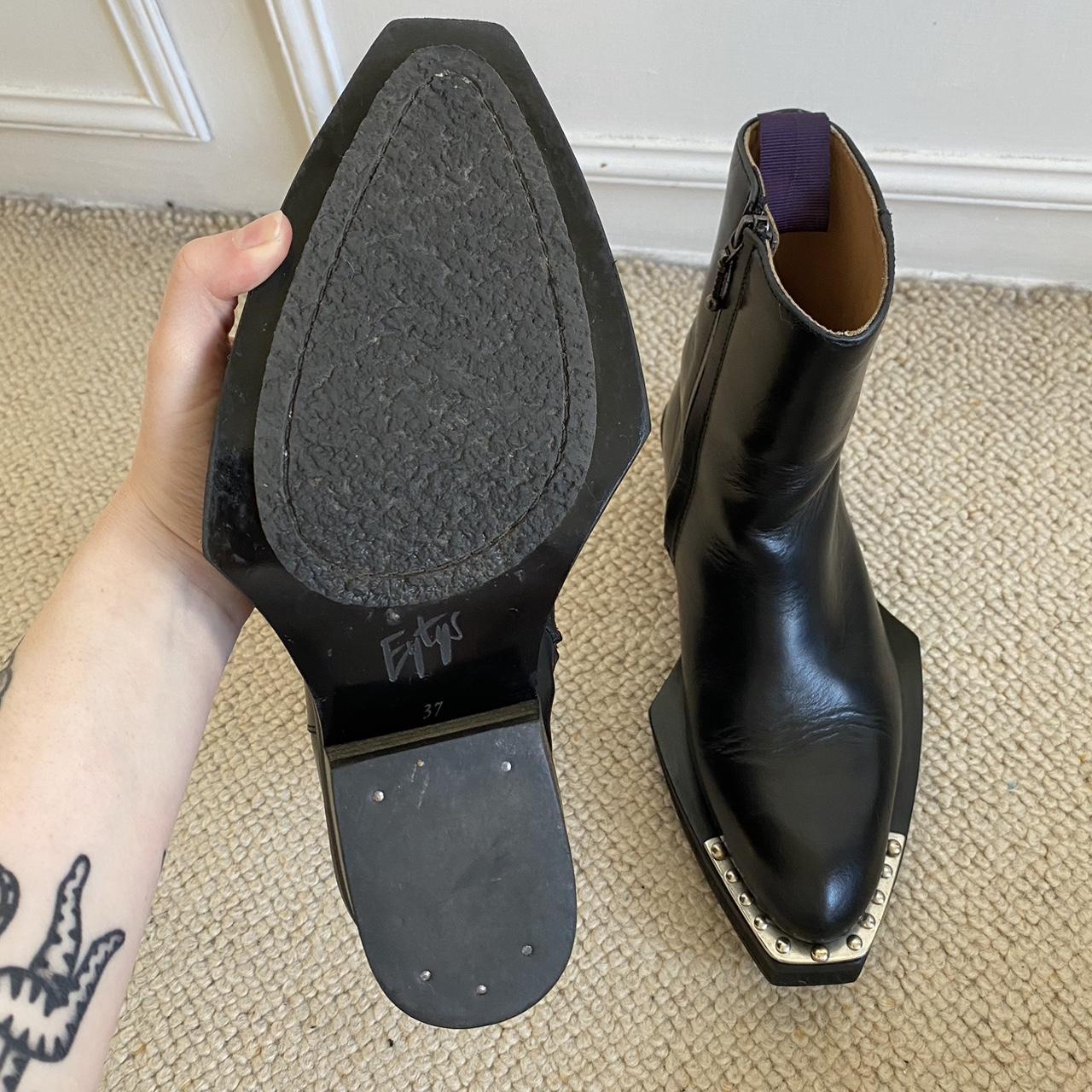 EYTYS romeo hi leather studded boots. size 37, UK | Depop