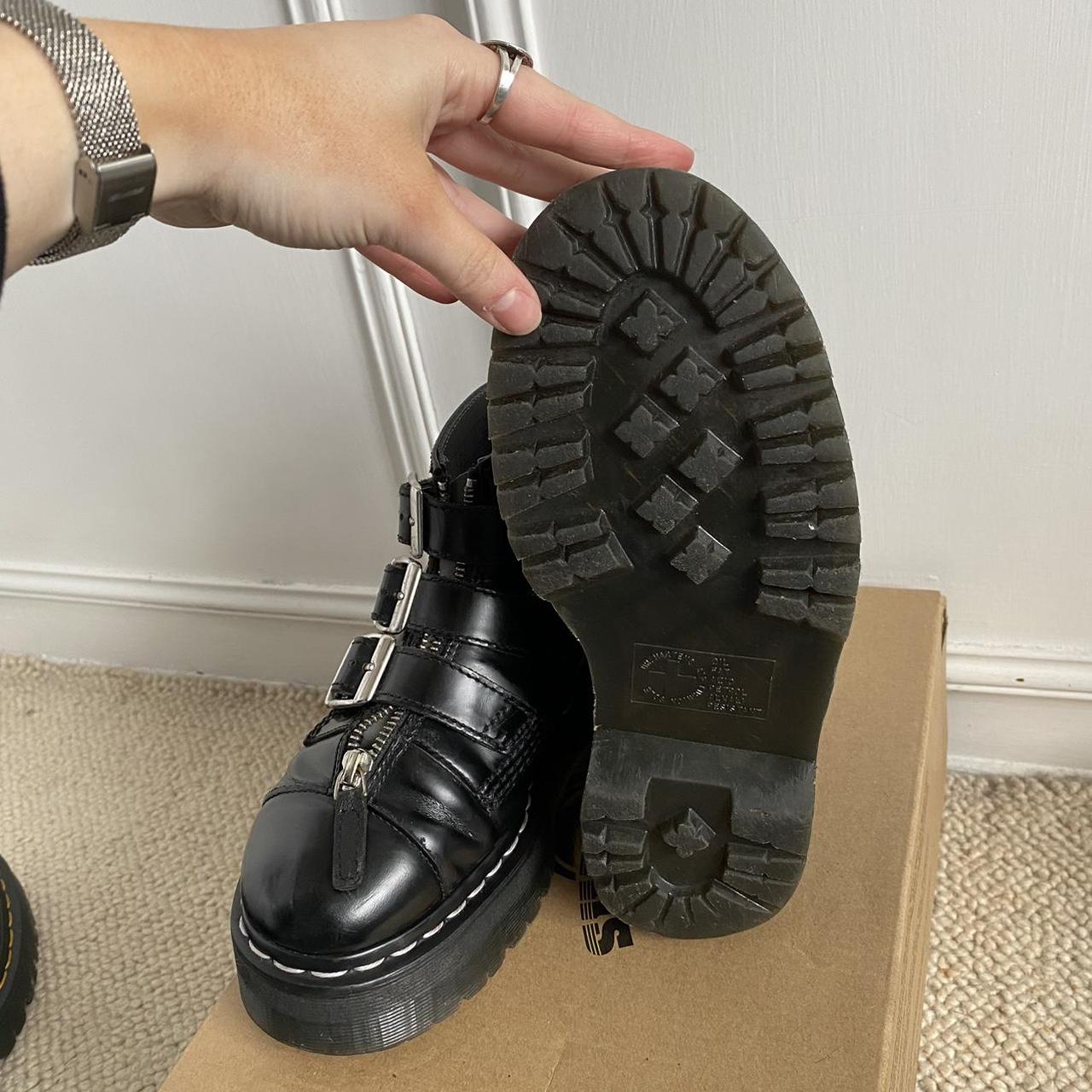 dr martens x agyness deyn 3 buckle strap platform | Depop