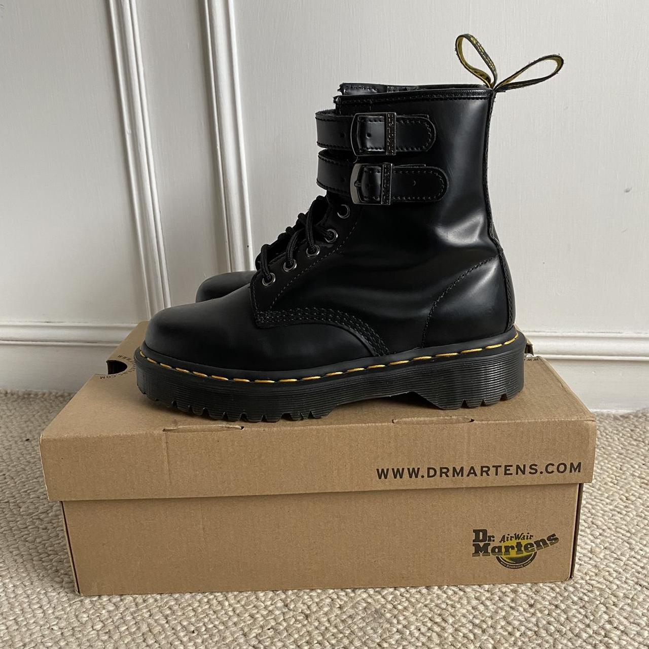 Dr martens buckle boots online