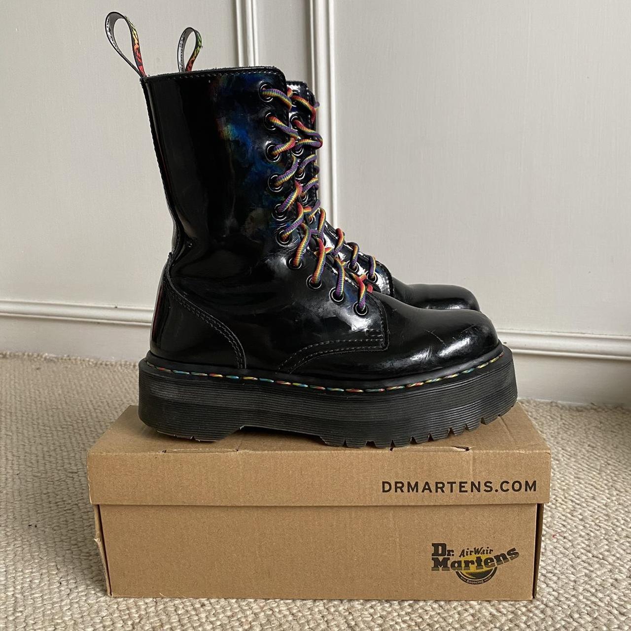 dr martens x agyness deyn 3 buckle strap platform | Depop